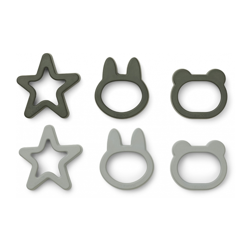 Ausstecher - Andy cookie cutter hunter green mix von Liewood