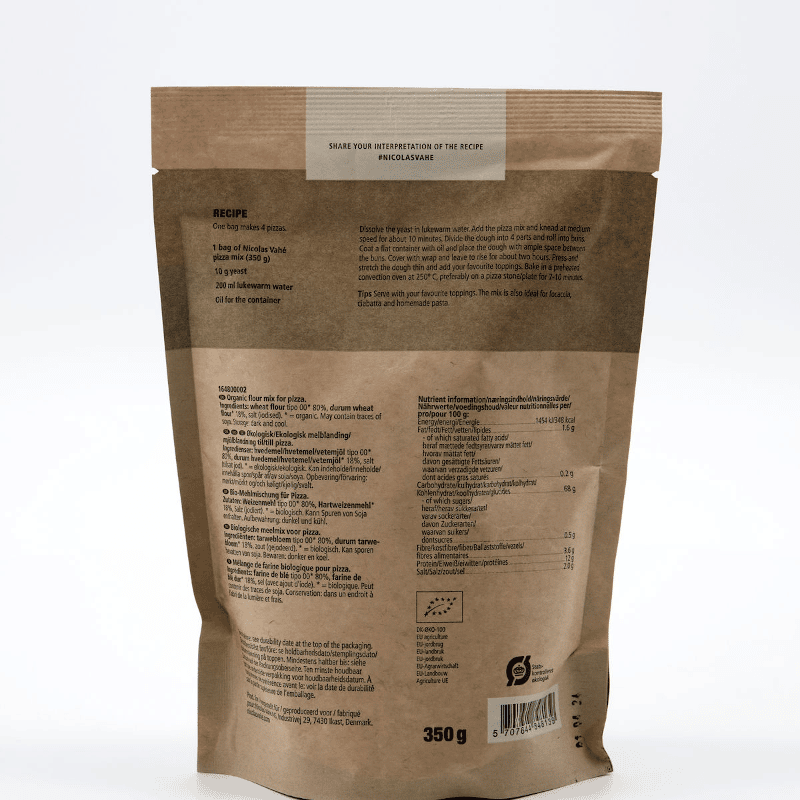 Backmischung – Pizza mix organic von Nicolas Vahé
