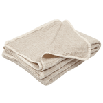 Badetuch - Cotton/Linen sand von Liv Interior