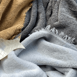 Badetuch - Fringes grey von Tine k home