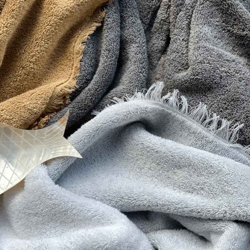 Badetuch - Fringes grey von Tine k home