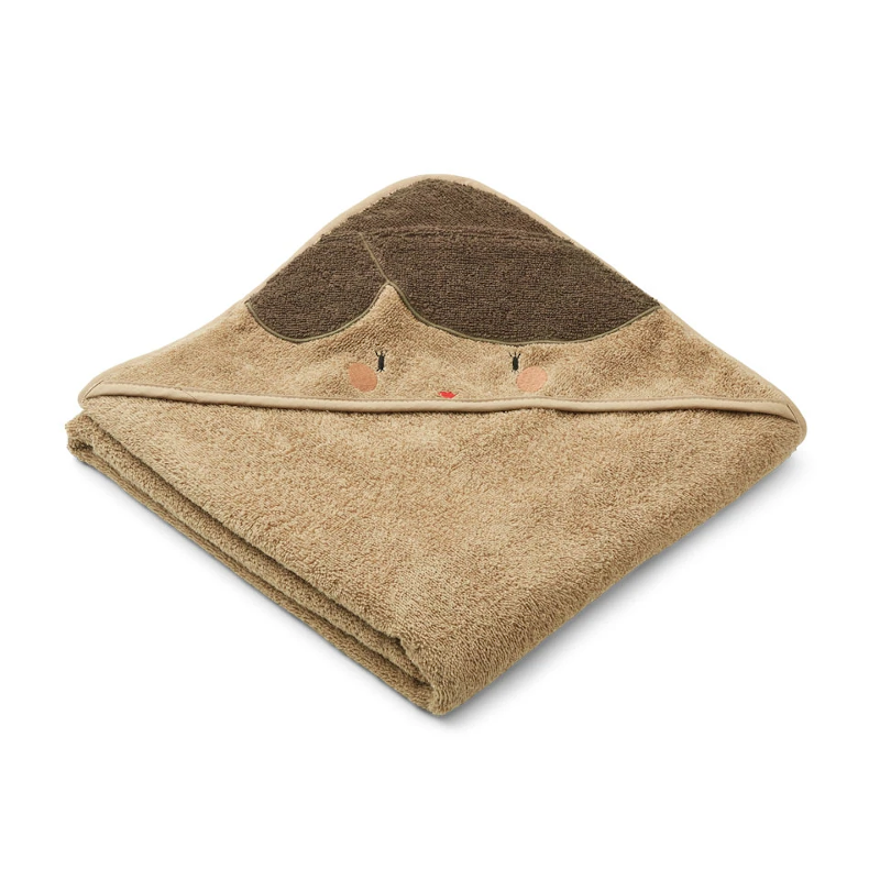 Badetuch – Hooded AUGUSTA Doll oat von Liewood