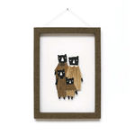 Bastelbogen - DIY cut out bears von Ted and Tone