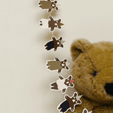 Bastelbogen - Friends holding hands von Ted & Tone