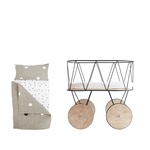 Bedding für Puppenbett – Buttons sand von ooh noo