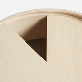 Beistelltisch - ARC Ash white L von WOUD Design