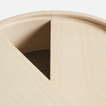 Beistelltisch - ARC Ash white M von WOUD Design