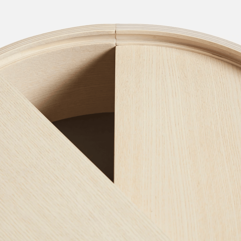 Beistelltisch - ARC Ash white M von WOUD Design