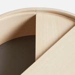 Beistelltisch - ARC Ash white M von WOUD Design
