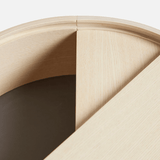Beistelltisch - ARC Ash white M von WOUD Design