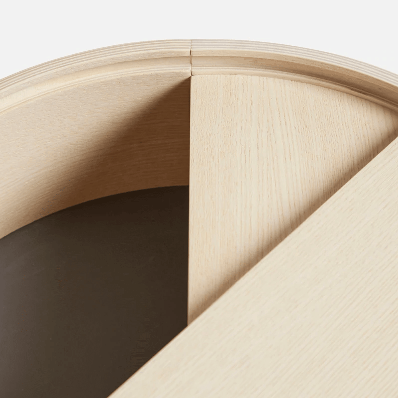 Beistelltisch - ARC Ash white M von WOUD Design