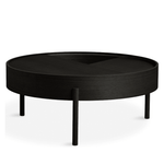 Beistelltisch - ARC Black L von WOUD Design