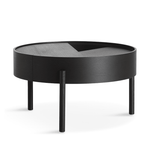 Beistelltisch - ARC Black M von WOUD Design