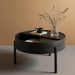 Beistelltisch - ARC Black M von WOUD Design