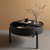 Beistelltisch - ARC Black M von WOUD Design