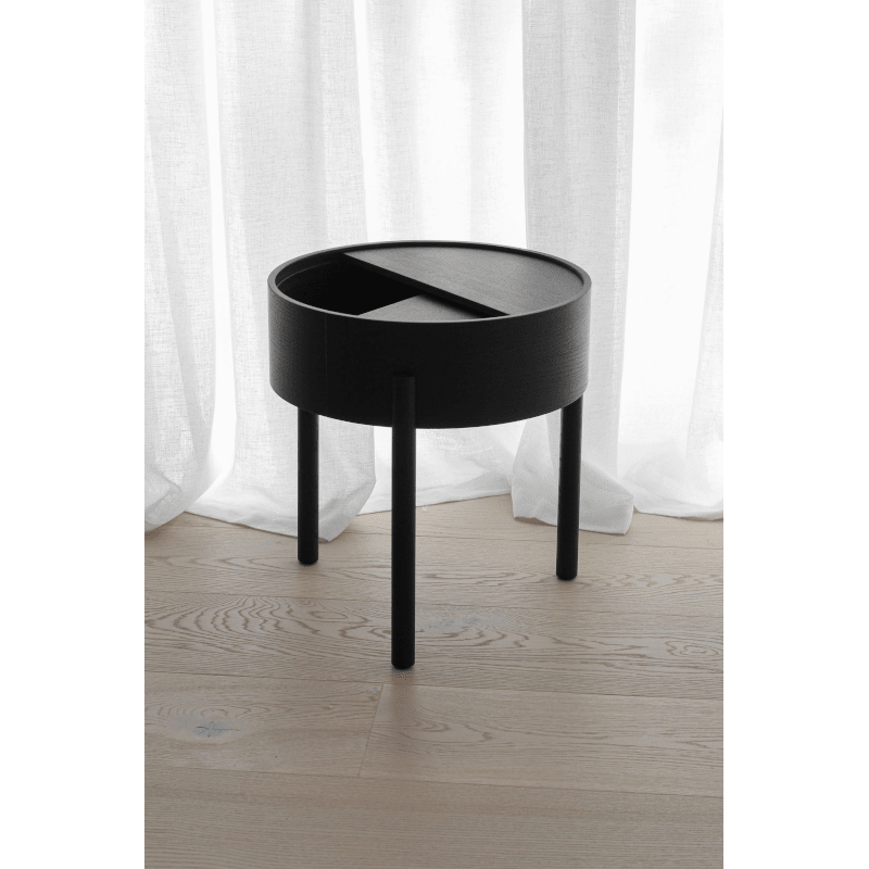 Beistelltisch - ARC Black S von WOUD Design