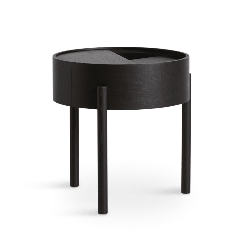 Beistelltisch - ARC Black S von WOUD Design