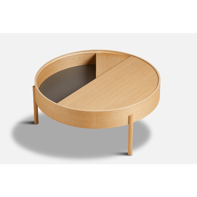 Beistelltisch - ARC Oak oiled von WOUD Design