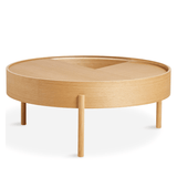 Beistelltisch - ARC Oak oiled L von WOUD Design