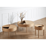 Beistelltisch - ARC Oak oiled von WOUD Design