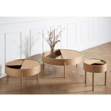 Beistelltisch - ARC Oak oiled von WOUD Design