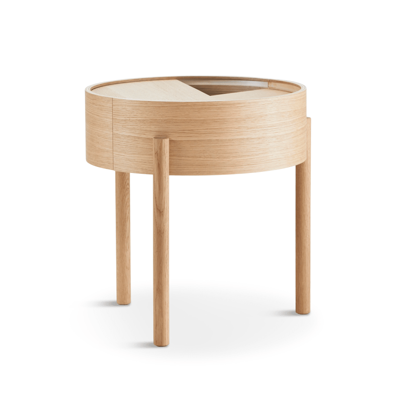Beistelltisch - ARC Oak oiled S von WOUD Design