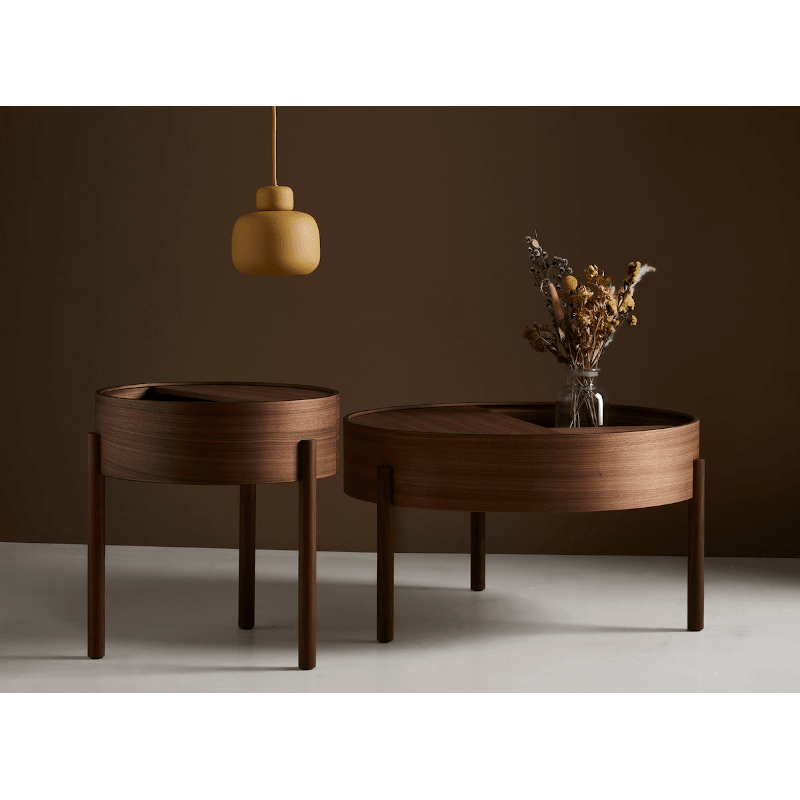 Beistelltisch - ARC Walnut M von WOUD Design
