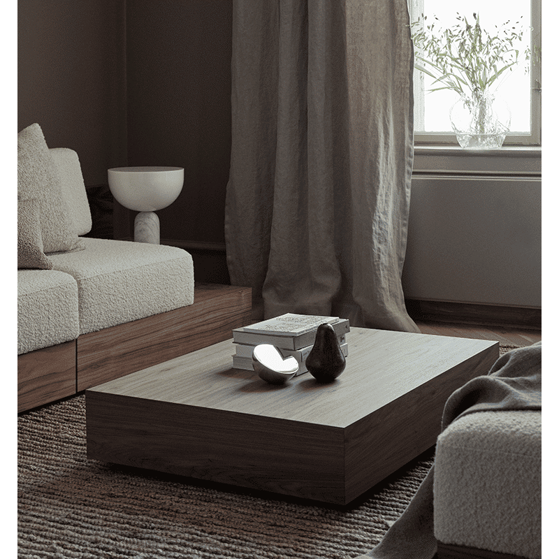 Beistelltisch - Mass Walnut von New Works