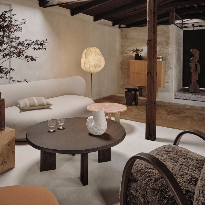 Beistelltisch - Tarn Dark stained beech von Ferm Living