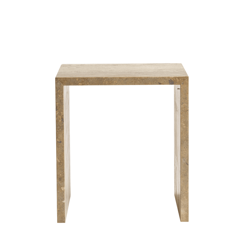 Beistelltisch - Travertine hight von Tine k Home