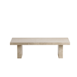Beistelltisch - Travertine low von Tine k Home