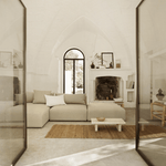 Beistelltisch - Travertine low von Tine k Home