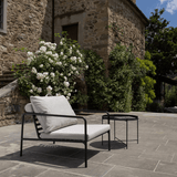 Beistelltisch - Tray Edge muted white von Houe