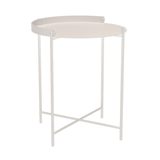 Beistelltisch - Tray Edge muted white von Houe