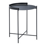 Houe - Beistelltisch Tray Edge schwarz