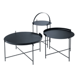 Beistelltisch - Tray Edge schwarz von Houe