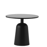Beistelltisch - Turn Marmor black von Normann Copenhagen