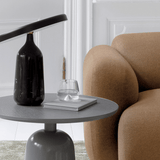 Normann Copenhagen - Beistelltisch Turn Marmor black