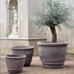 Bergs Potter - Blumentopf Campana RAW grau