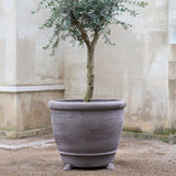 Bergs Potter - Blumentopf Campana RAW grau