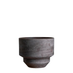 Bergs Potter - Blumentopf Hoff grau/emerald grün 2er Set

