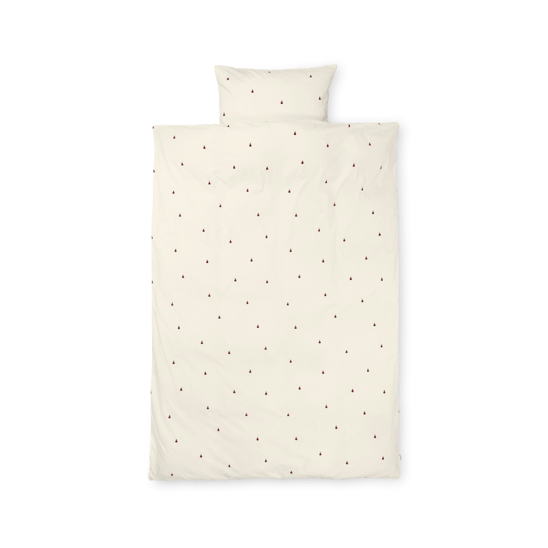 Bettbezug - Pear Junior Off-W/Cinnamon von Ferm Living