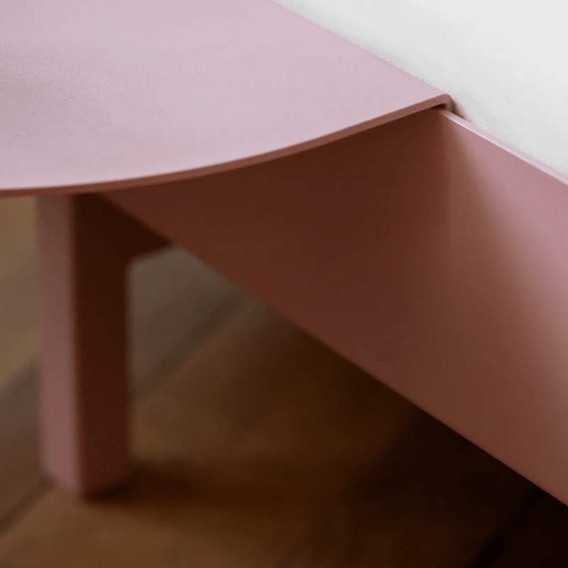 Bettrahmen - THE MOEBE BED dusty rose