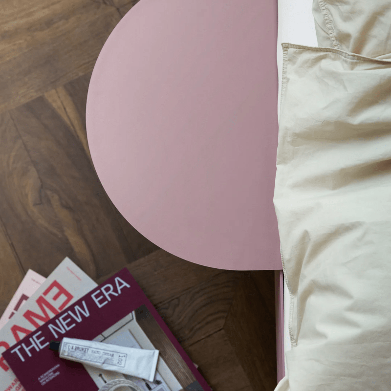 Bettrahmen - THE MOEBE BED dusty rose