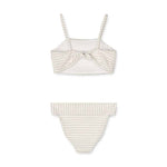 Bikini - Lucette seersucker stripe crisp white/sandy von Liewood