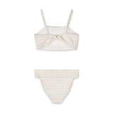 Bikini - Lucette seersucker stripe crisp white/sandy von Liewood