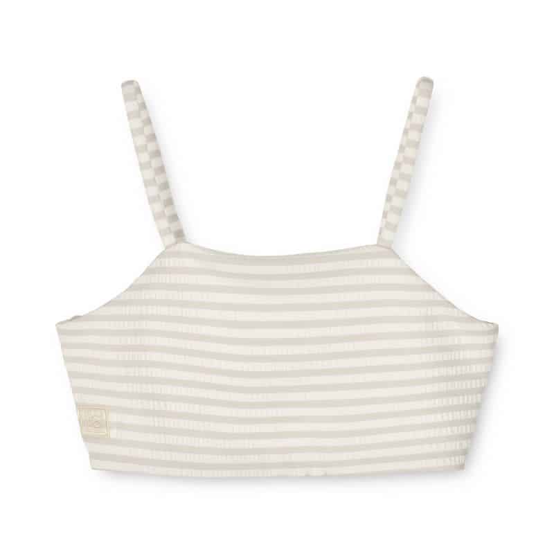 Bikini - Lucette seersucker stripe crisp white/sandy von Liewood