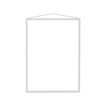 Bilderrahmen A3 – Frame grau von Moebe