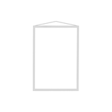 Bilderrahmen A4 – Frame grau von Moebe
