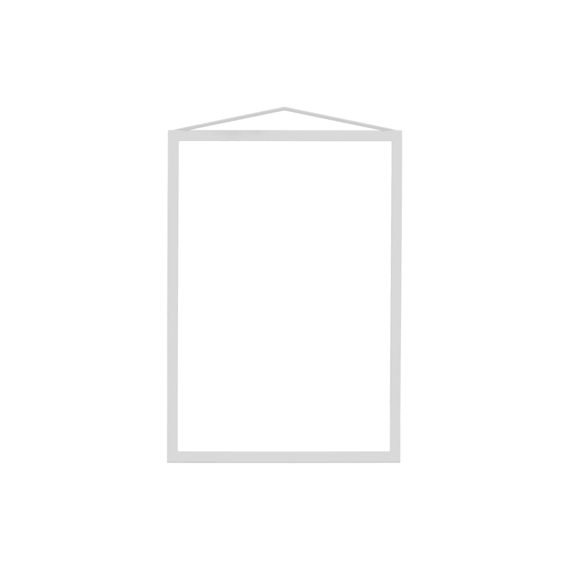 Bilderrahmen A4 – Frame grau von Moebe